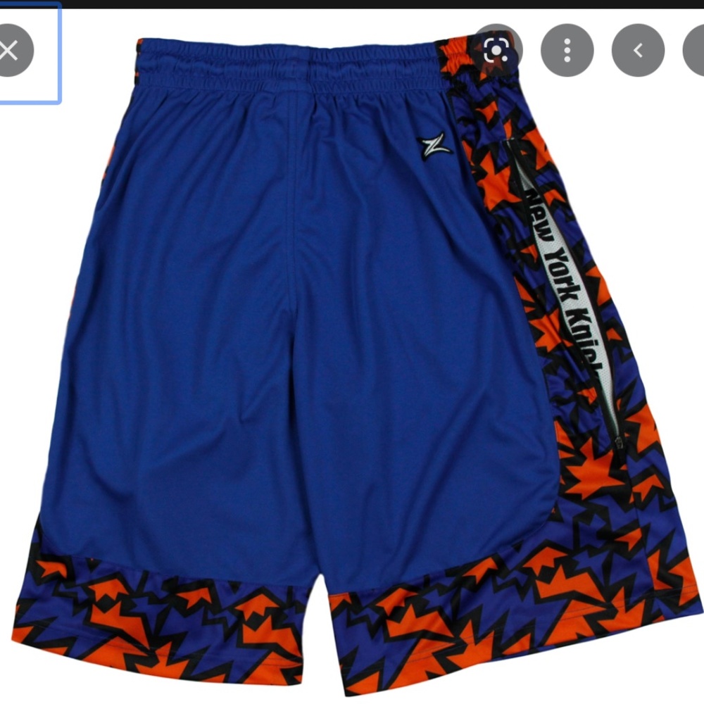 NWT New York Knicks Zipway DARIUS Basketball Shorts Sz M